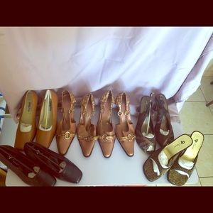 Assorted women shoes never worn good condition
